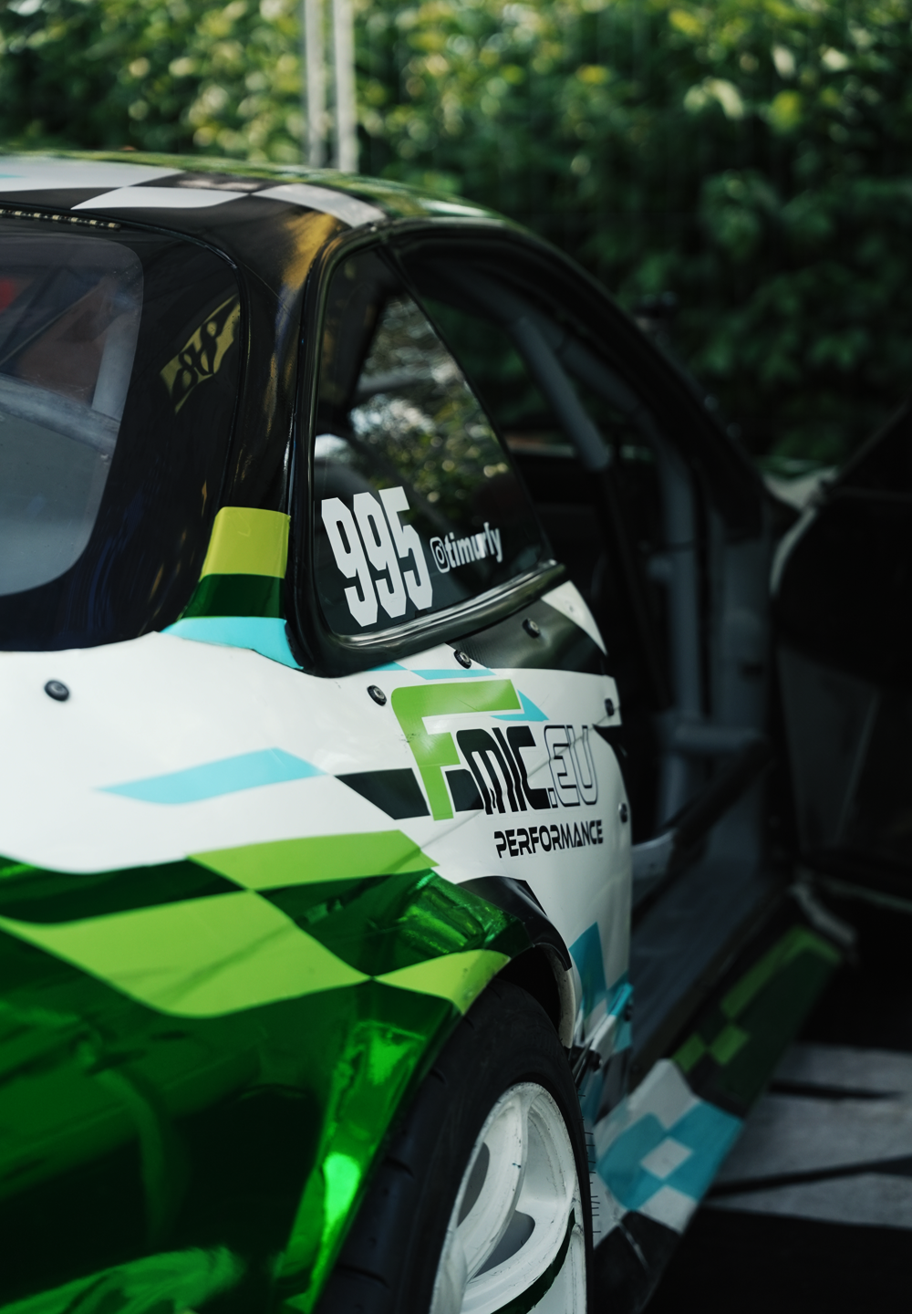 Timur Lypskyi's drift car in action
